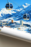 Poster Sestriere Stampa Vintage Retro Illustration