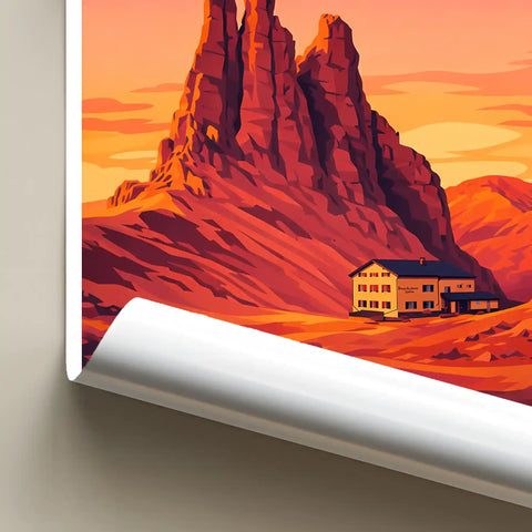 Poster - Torri del Vajolet