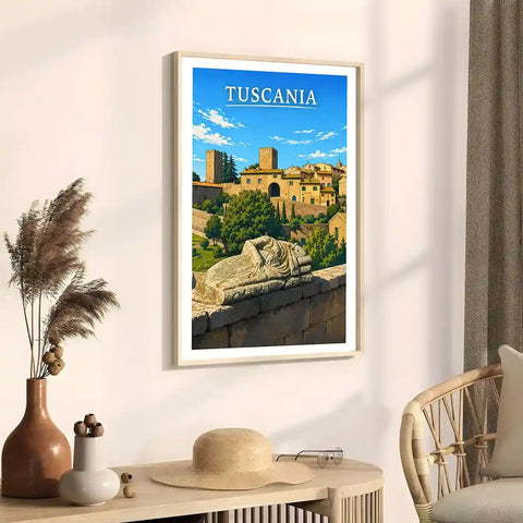 Poster - Tuscania