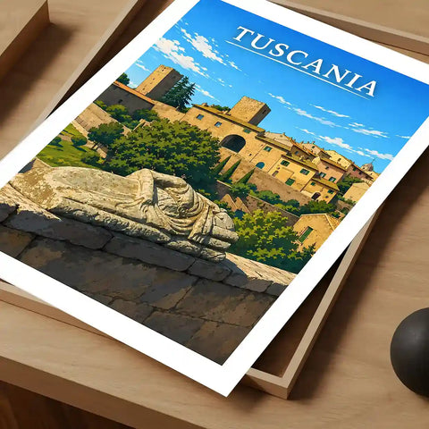 Poster - Tuscania
