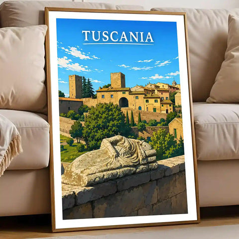 Poster - Tuscania