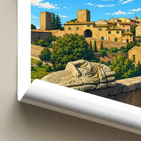Poster - Tuscania