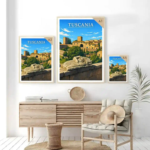 Poster - Tuscania