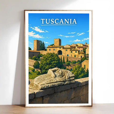Poster - Tuscania