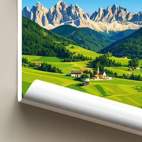 Poster - Val Gardena