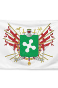 Bandiera - Stemma della Lombardia - bandiera stemma araldica Lombardia